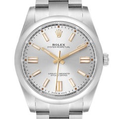 Rolex Oyster Perpetual Automatic Steel Mens Watch 124300 Unworn