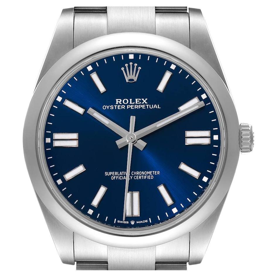 Rolex Oyster Perpetual Automatic Steel Mens Watch 124300 Unworn