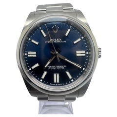 Used Rolex Oyster Perpetual Blue Watch 2022 New