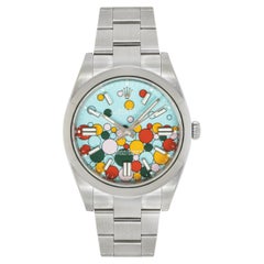 Rolex Oyster Perpetual 41mm Celebration Zifferblatt 124300