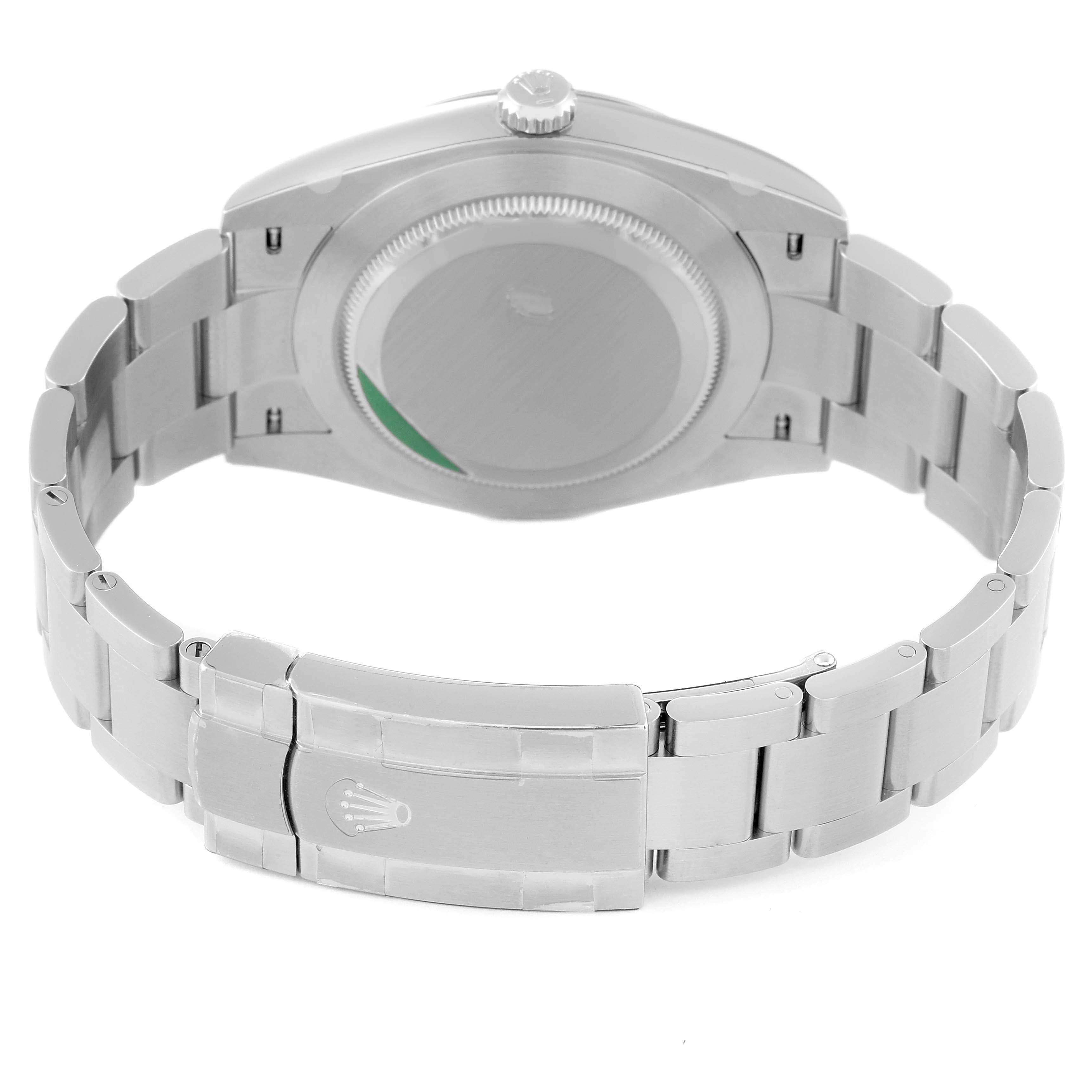 Men's Rolex Oyster Perpetual 41mm Celebration Dial Steel Mens Watch 124300 Unworn