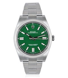 Rolex Oyster Perpetual 41mm Green Dial 134300