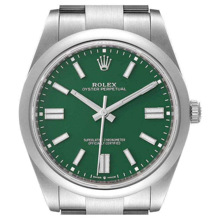 Rolex Grunes Zifferblatt