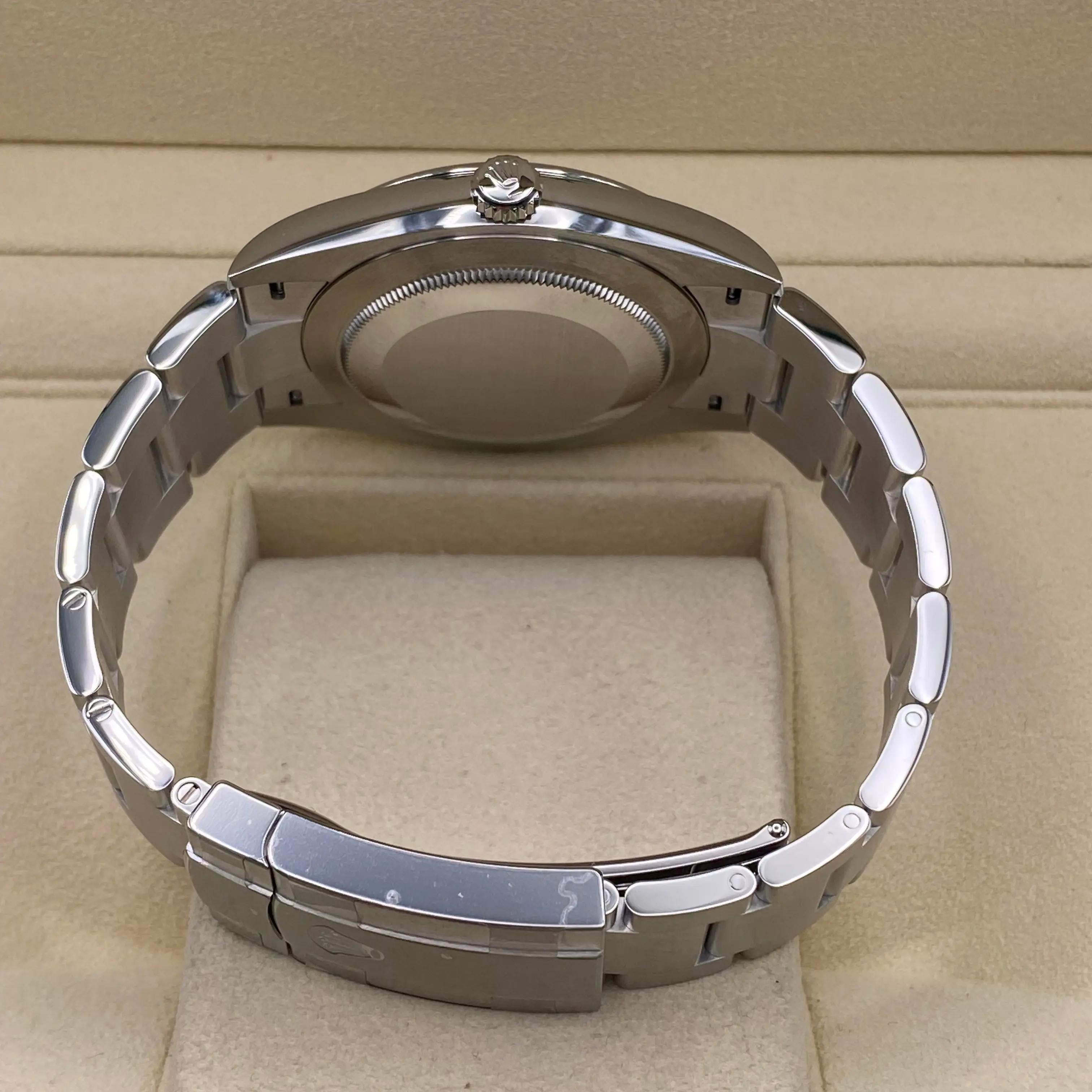 Rolex Oyster Perpetual 41mm Steel Black Dial Automatic Watch 124300 For Sale 4