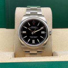 Rolex Oyster Perpetual 134300 41mm Steel Black Dial Automatic Watch 2025 B&P