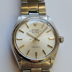 Rolex Oyster Perpetual 5500 Air King Precision Mens 1970s 34mm Automatic RA754S