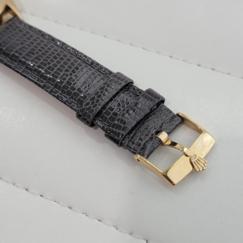 Rolex Oyster Perpetual 6084 Oro 18k 34mm Hombre Semi Burbuja Automático 1950 RA531 en venta 4