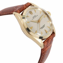 Rolex Oyster Perpetual 6548 Unisex Watch in 14 Karat White Gold/Yellow Gold