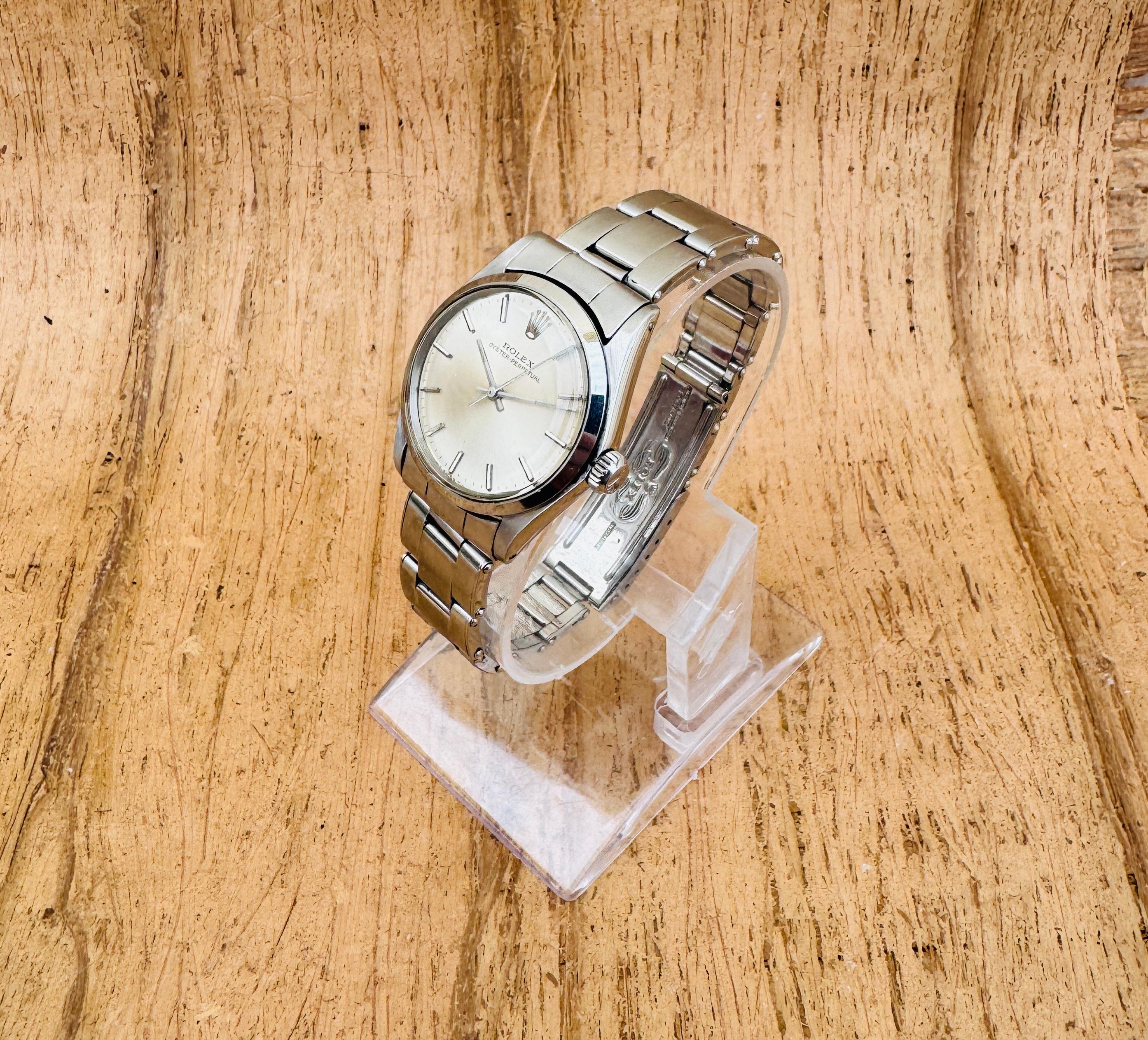 Men's Rolex Oyster Perpetual 6549 Stainless Steel automatic watch For Sale