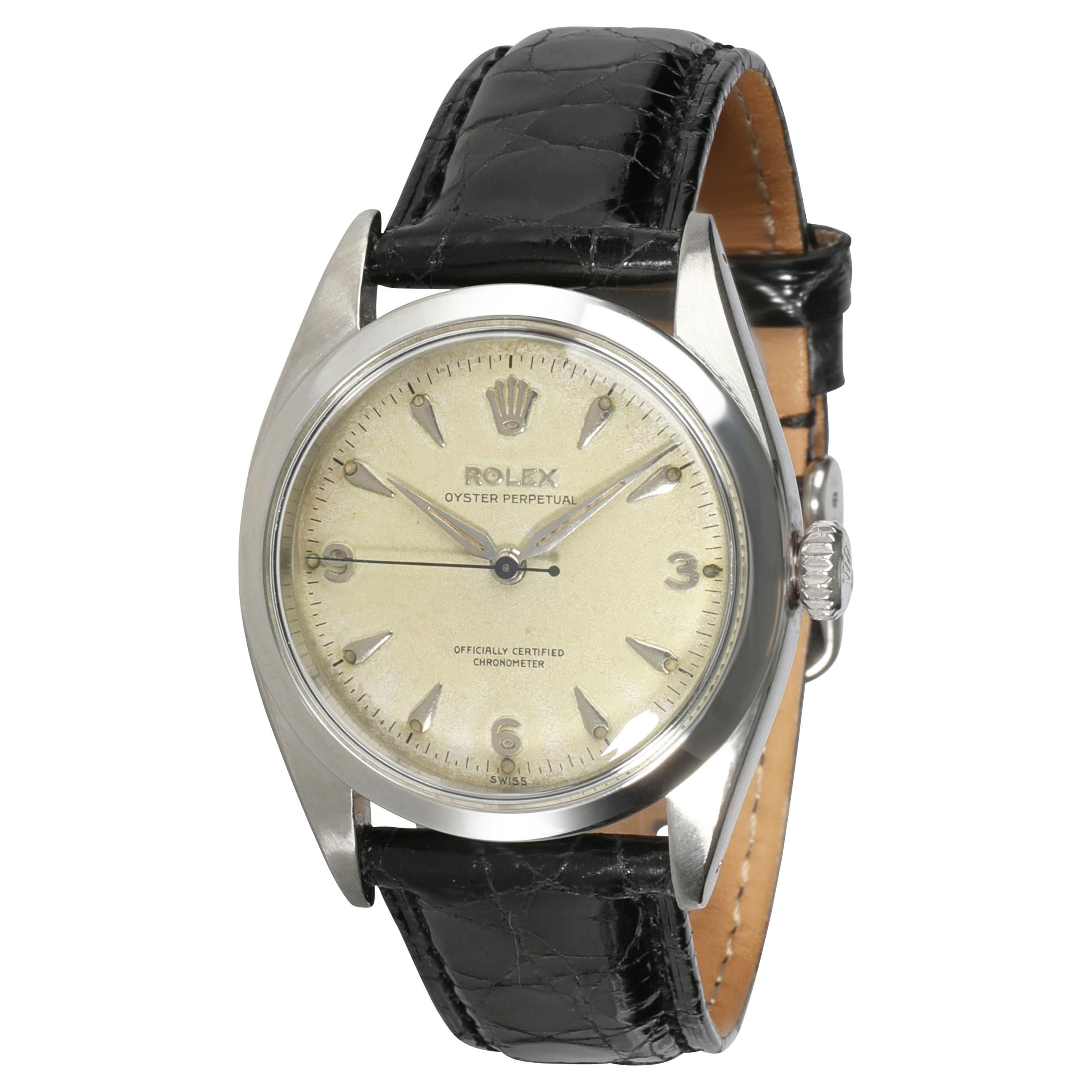 Rolex Oyster Perpetual 6580 Men's Watch in Stainless Steel