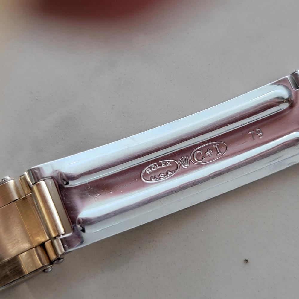 Rolex Oyster Perpetual 6634 34mm Gold Capped Menss 1950s Automatic RA673 en venta 5