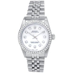 Rolex Oyster Perpetual 67480, Mother of Pearl Dial, Certified