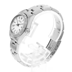 Rolex Oyster Perpetual 76030, White Center Rome Dial - Elegant Used Ladies Watch