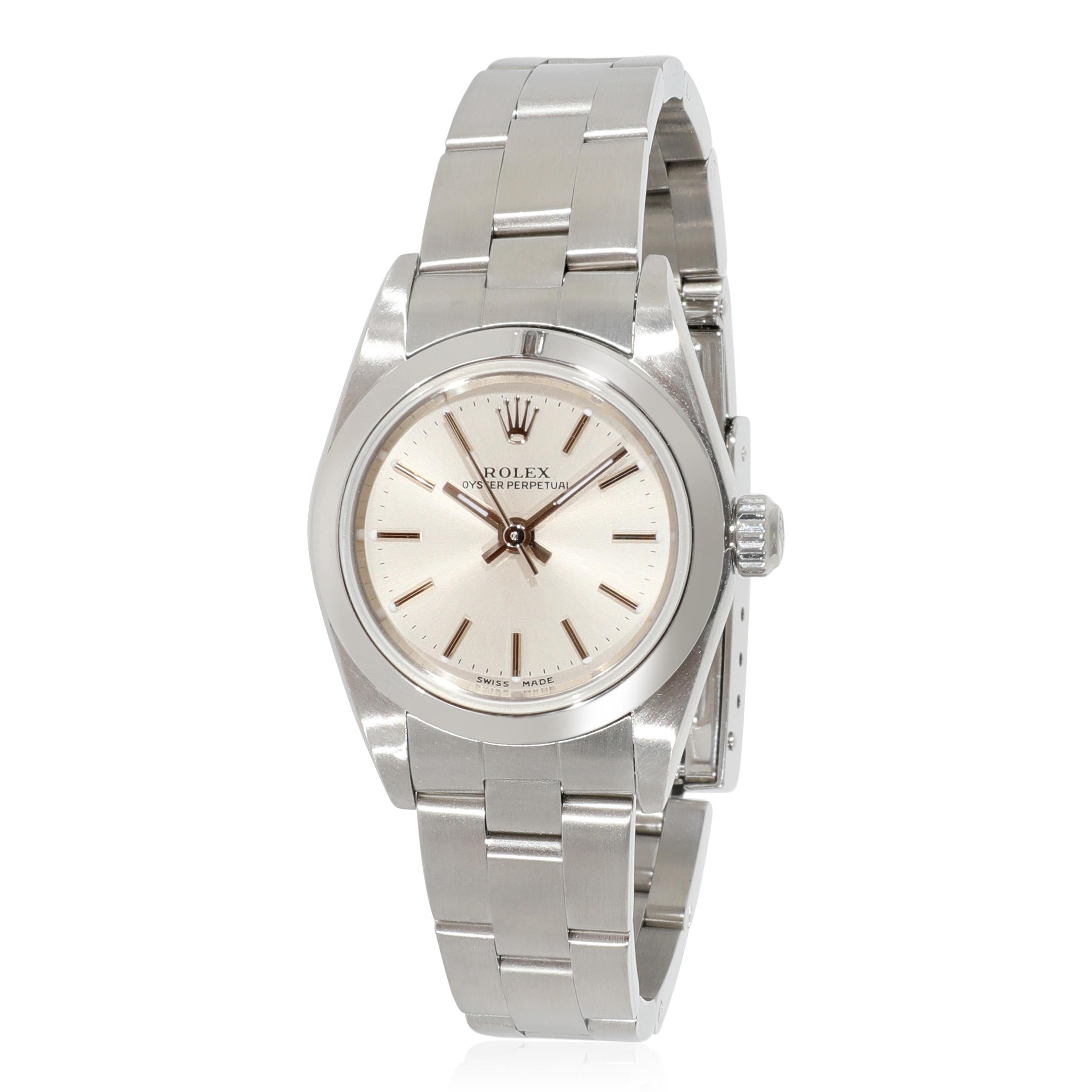 Rolex Oyster Perpetual 76080 Women's Watch in Stainless Steel 1