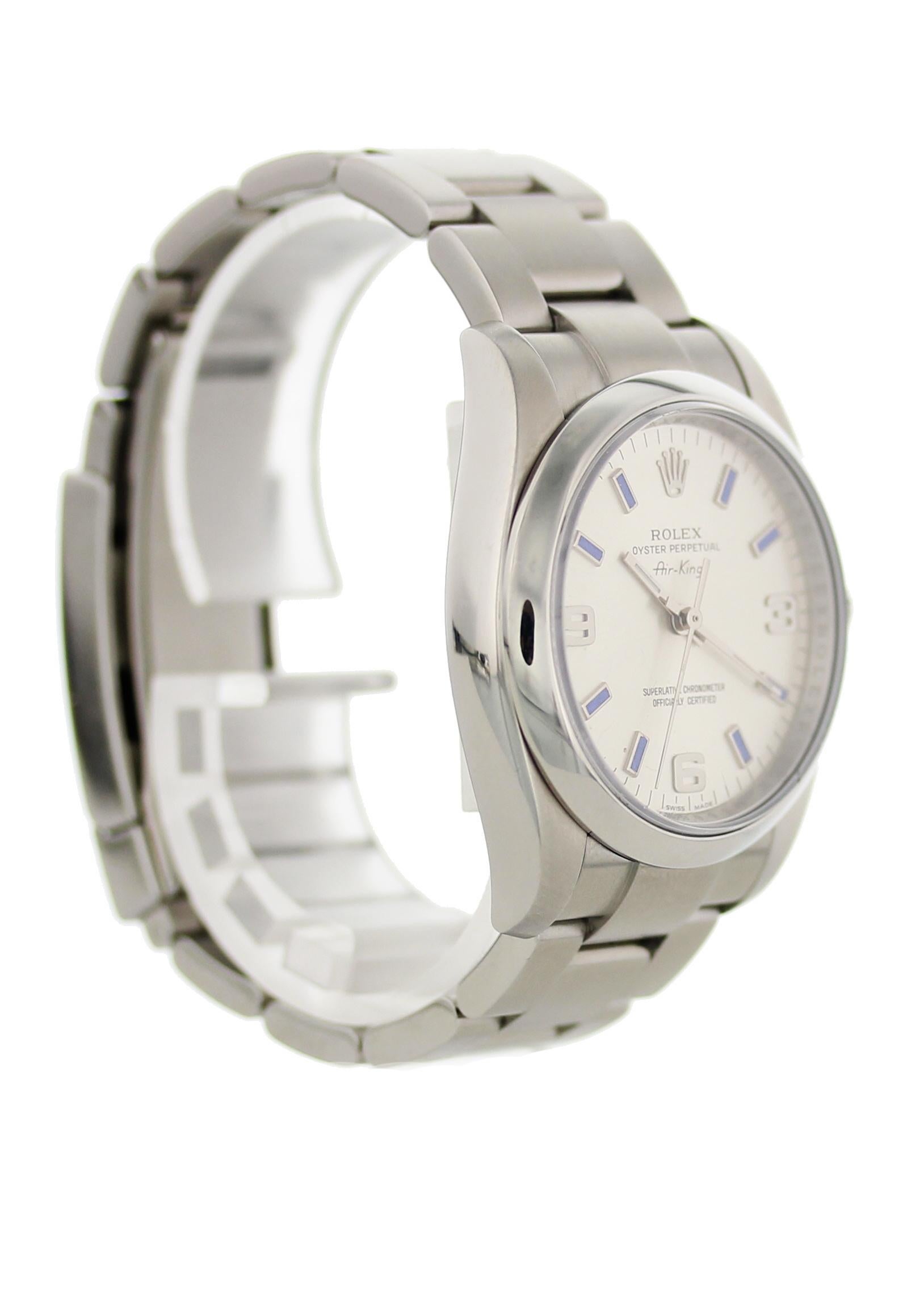 Men's Rolex Oyster Perpetual Air-King 114200 For Sale