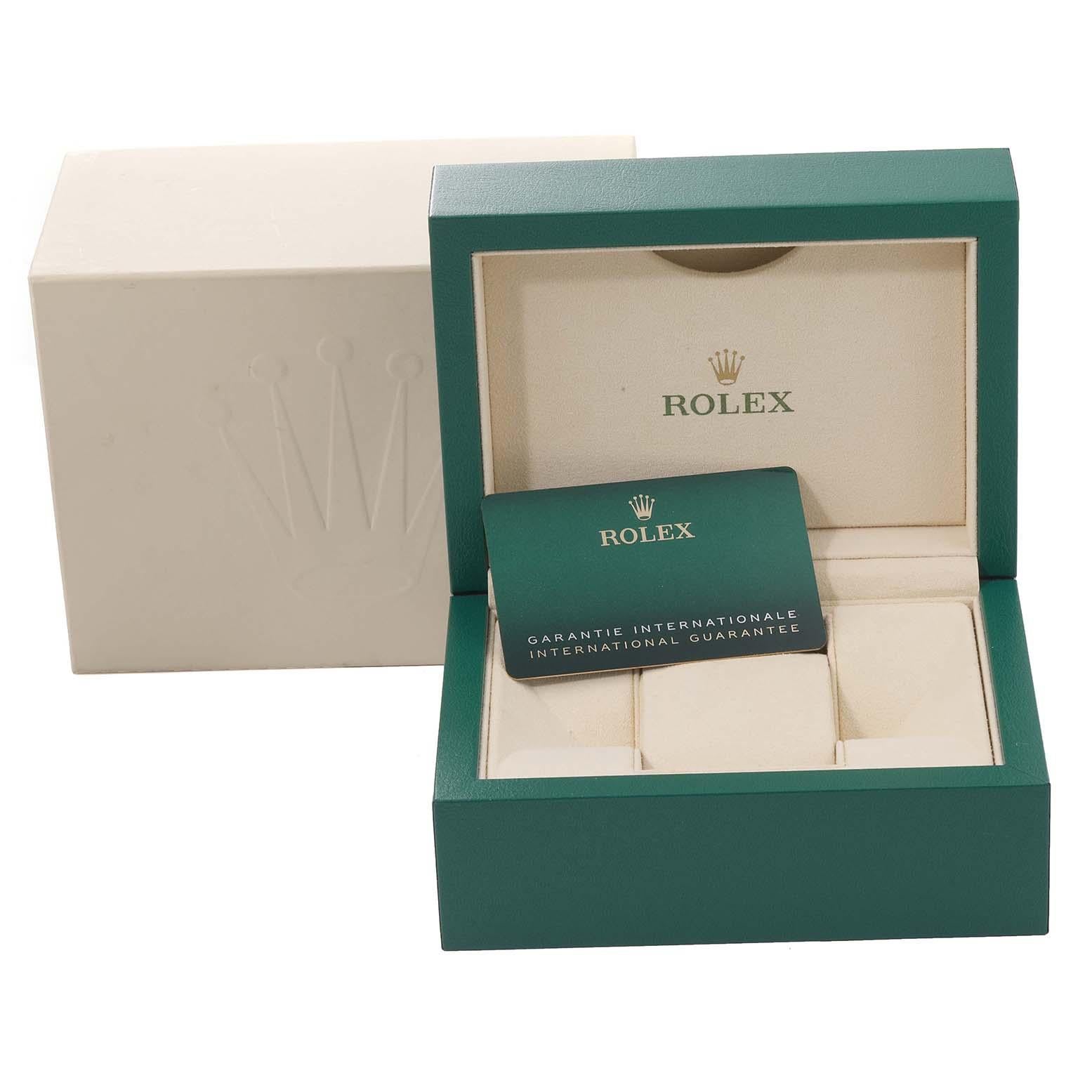 Rolex Oyster Perpetual Air King Green Hand Steel Mens Watch 116900 Box Card 8