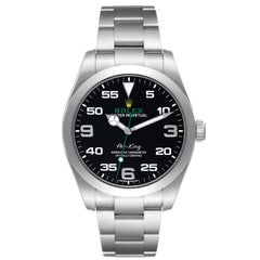 Oyster Perpetual Air King Grüne Hand-stahl-Herrenuhr 116900 Box Card
