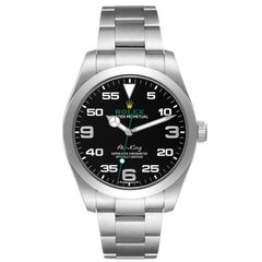 Oyster Perpetual Air King Grüne Hand-stahl-Herrenuhr 116900 Box Card