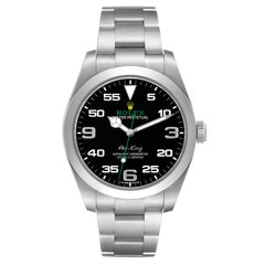 Oyster Perpetual Air King Grüne Hand-stahl-Herrenuhr 116900 Box Card