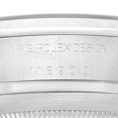 Montre Rolex Oyster Perpetual Air King vert acier à main pour hommes 116900 Boîte Card