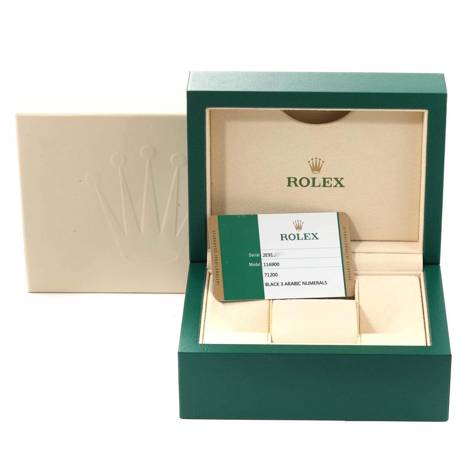 Rolex Oyster Perpetual Air King Green Hand Steel Mens Watch 116900 Box Card 5