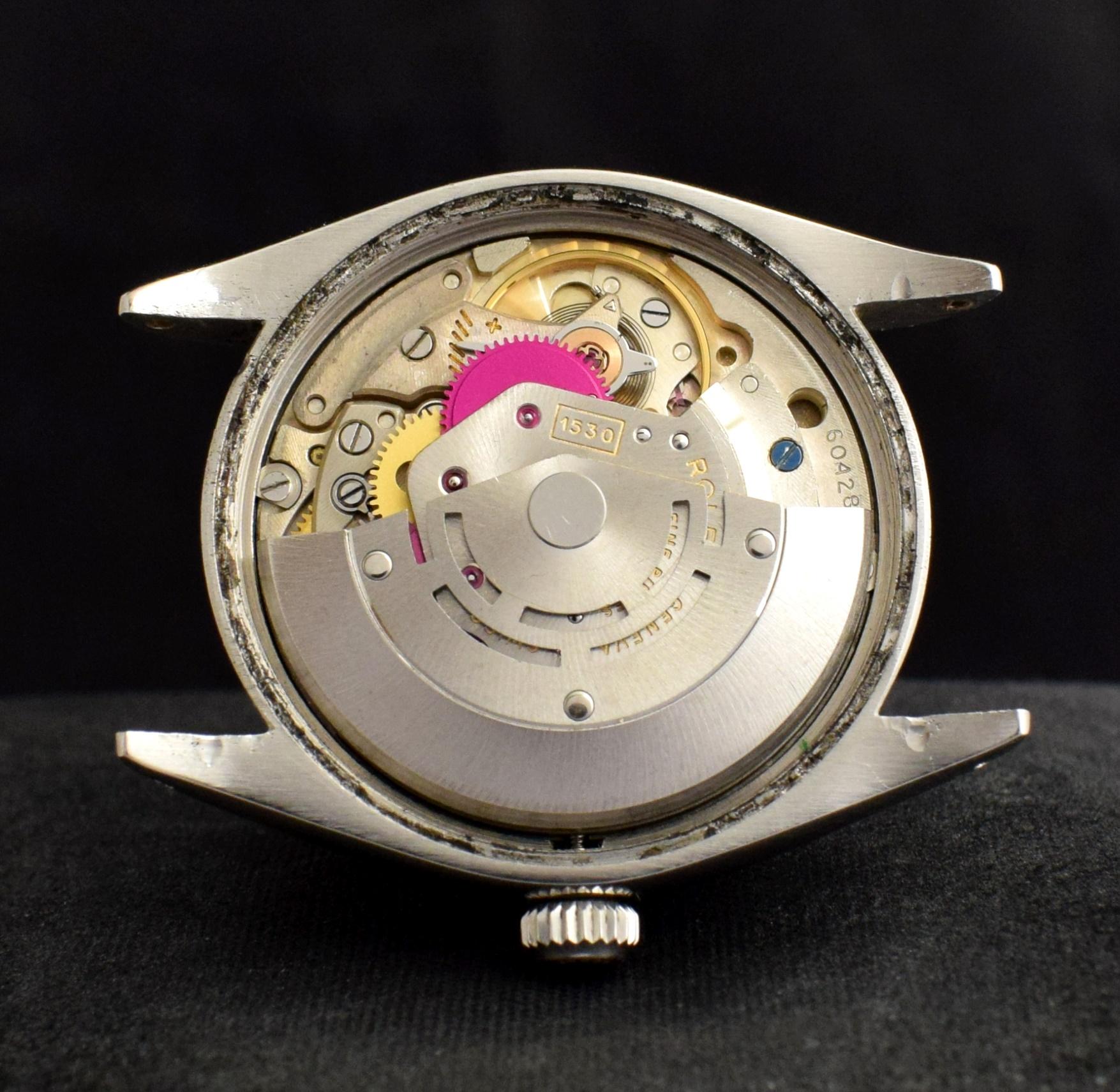 Rolex Oyster Perpetual Air-King Silver Dial 5500 Steel Automatic Watch 1961 3