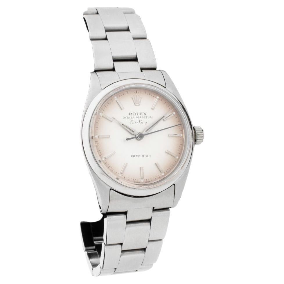 Rolex Oyster Perpetual Air-King Stahluhr im Angebot 5