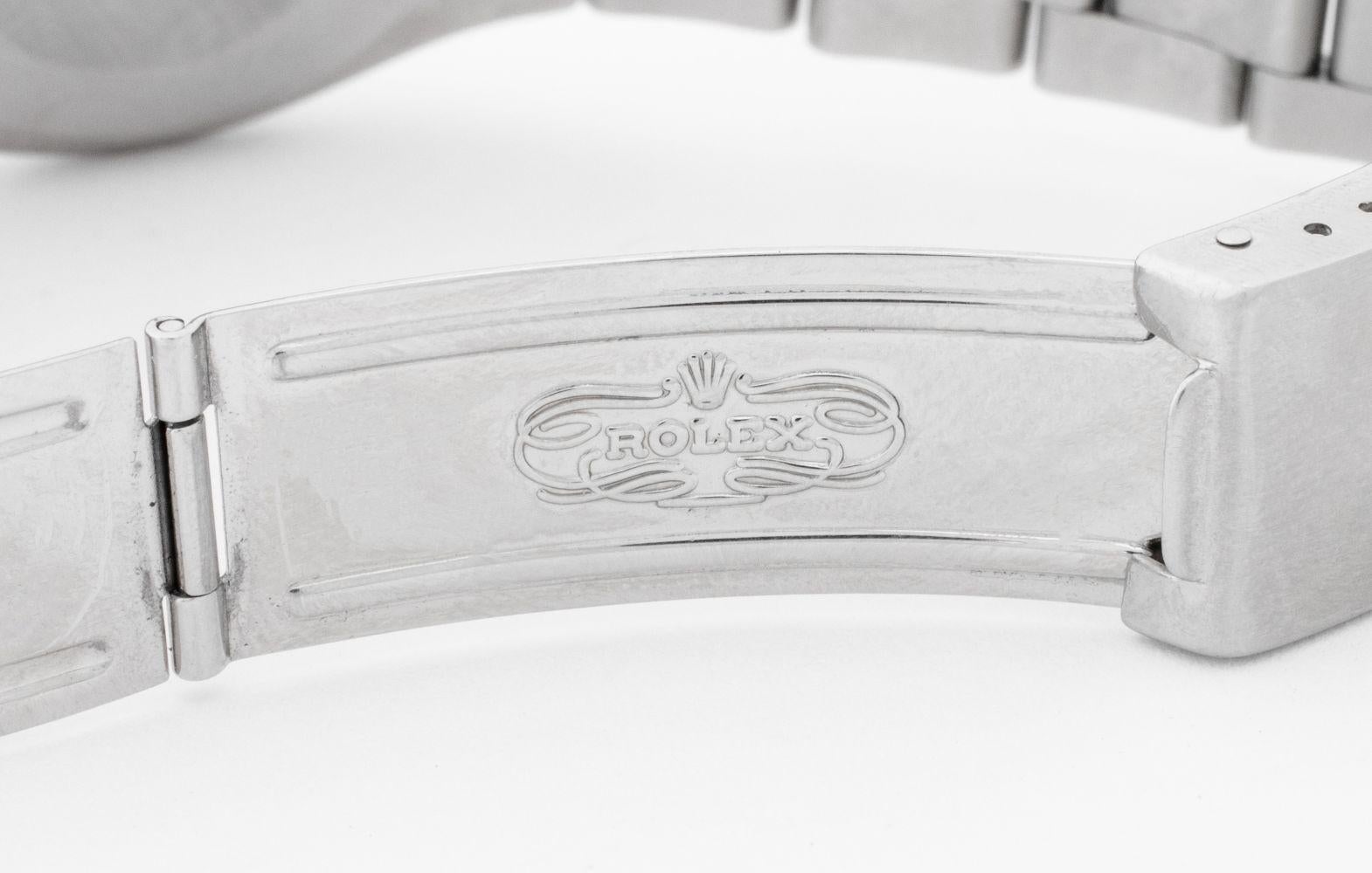 Rolex Oyster Perpetual Air-King Stahluhr im Angebot 4