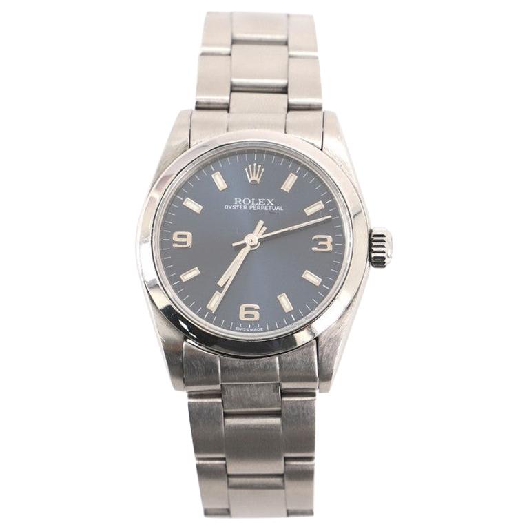 Rolex Oyster Perpetual Automatic Watch Stainless Steel 31 For Sale