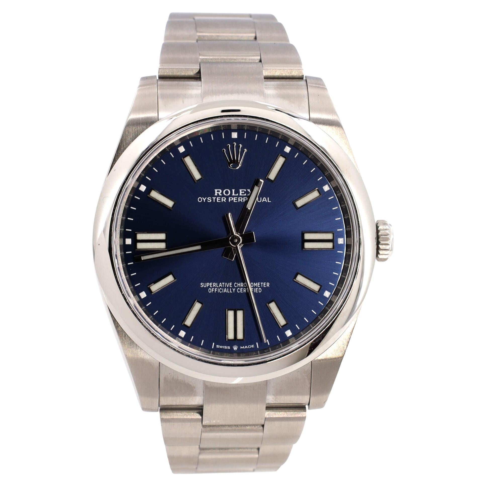 Rolex Oyster Perpetual Automatic Watch Stainless Steel 41