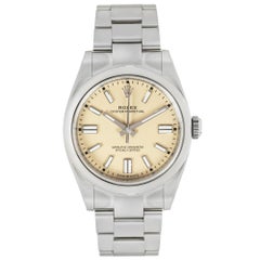 Rolex Oyster Perpetual Beige Cream Dial 41mm 134300