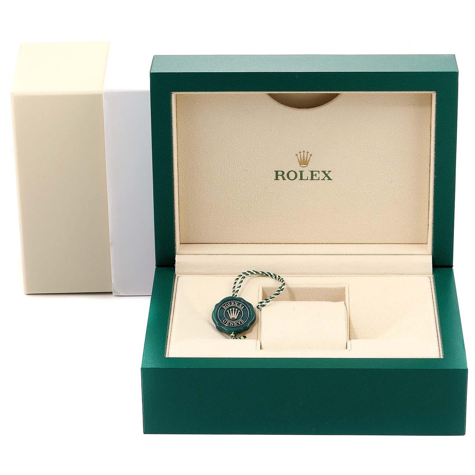 Rolex Oyster Perpetual Blue Dial Oyster Bracelet Men’s Watch 116000 For Sale 7