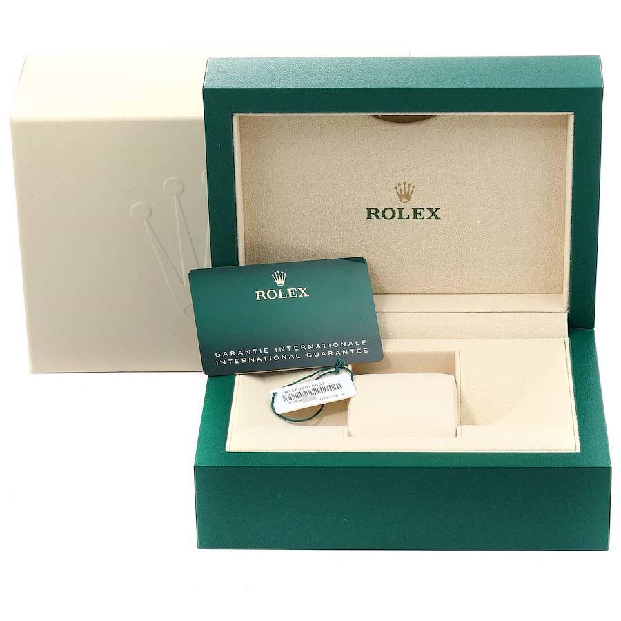 Rolex Oyster Perpetual Blue Dial Steel Men's Watch 126000 Unworn 5