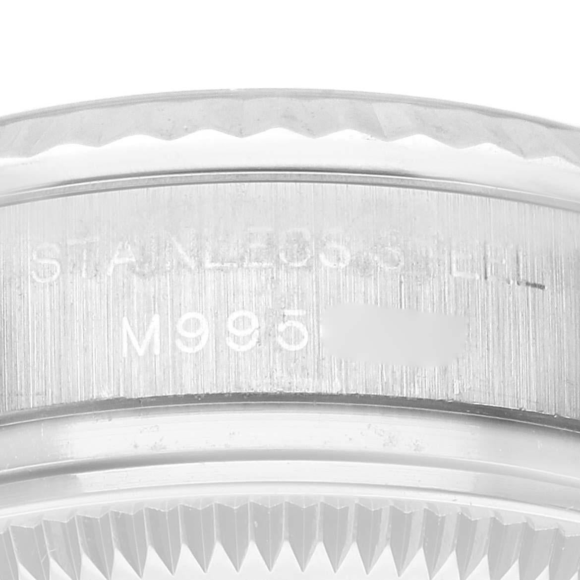 Rolex Oyster Perpetual Montre pour femme en acier et or blanc 176234 Excellent état - En vente à Atlanta, GA