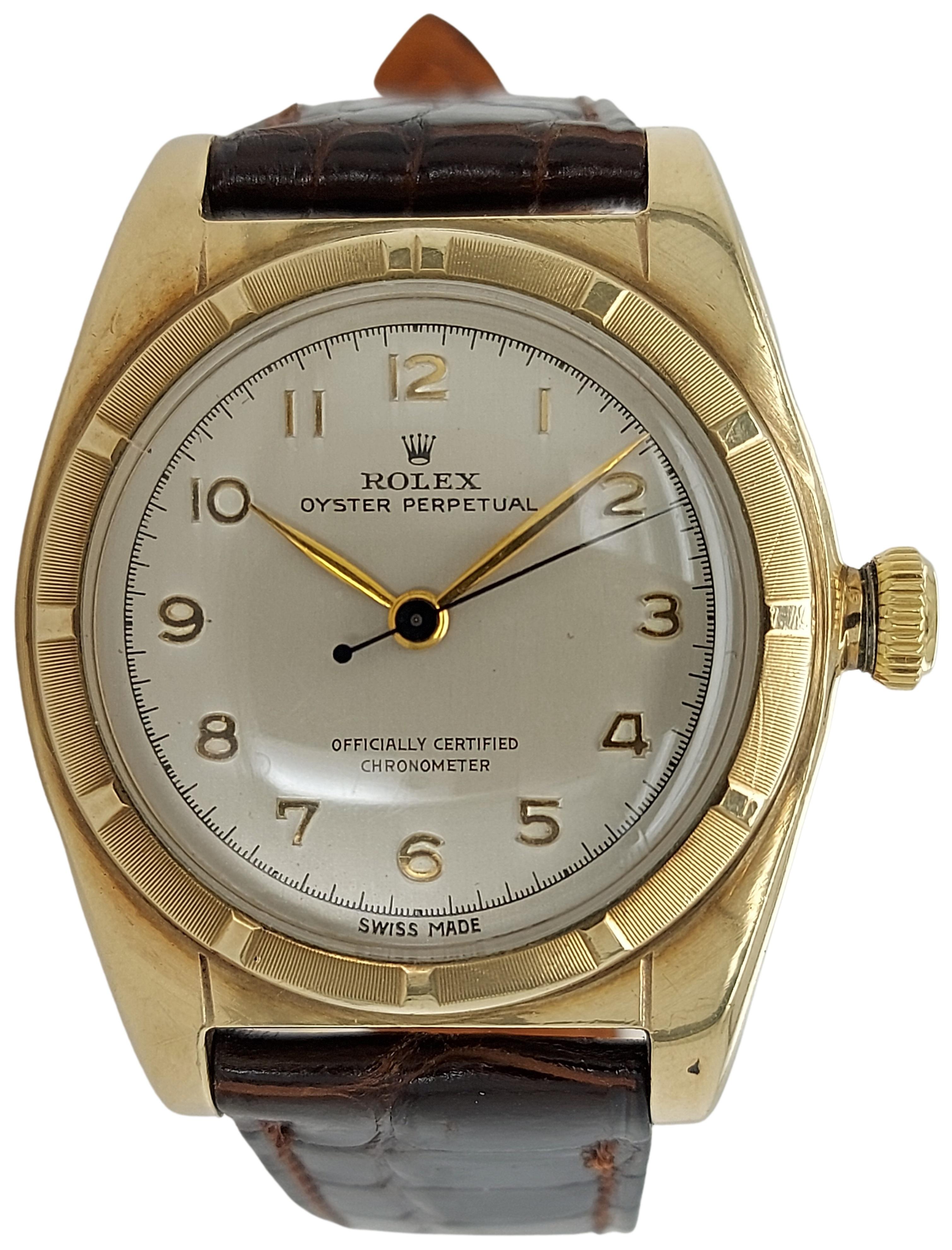Rolex Oyster Perpetual Bubble Back Reference 5011, Automatic In Good Condition In Antwerp, BE