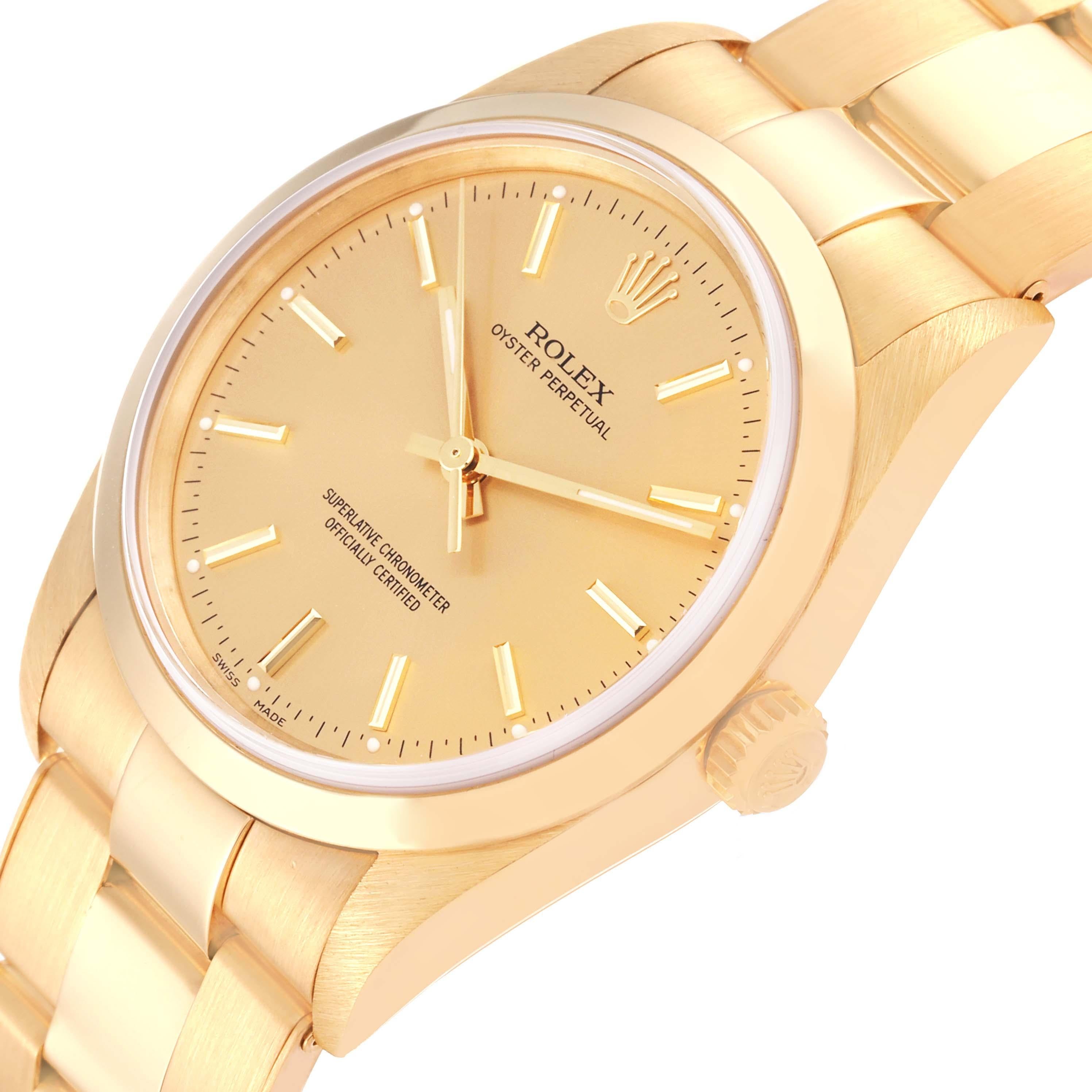 orologio rolex oro uomo