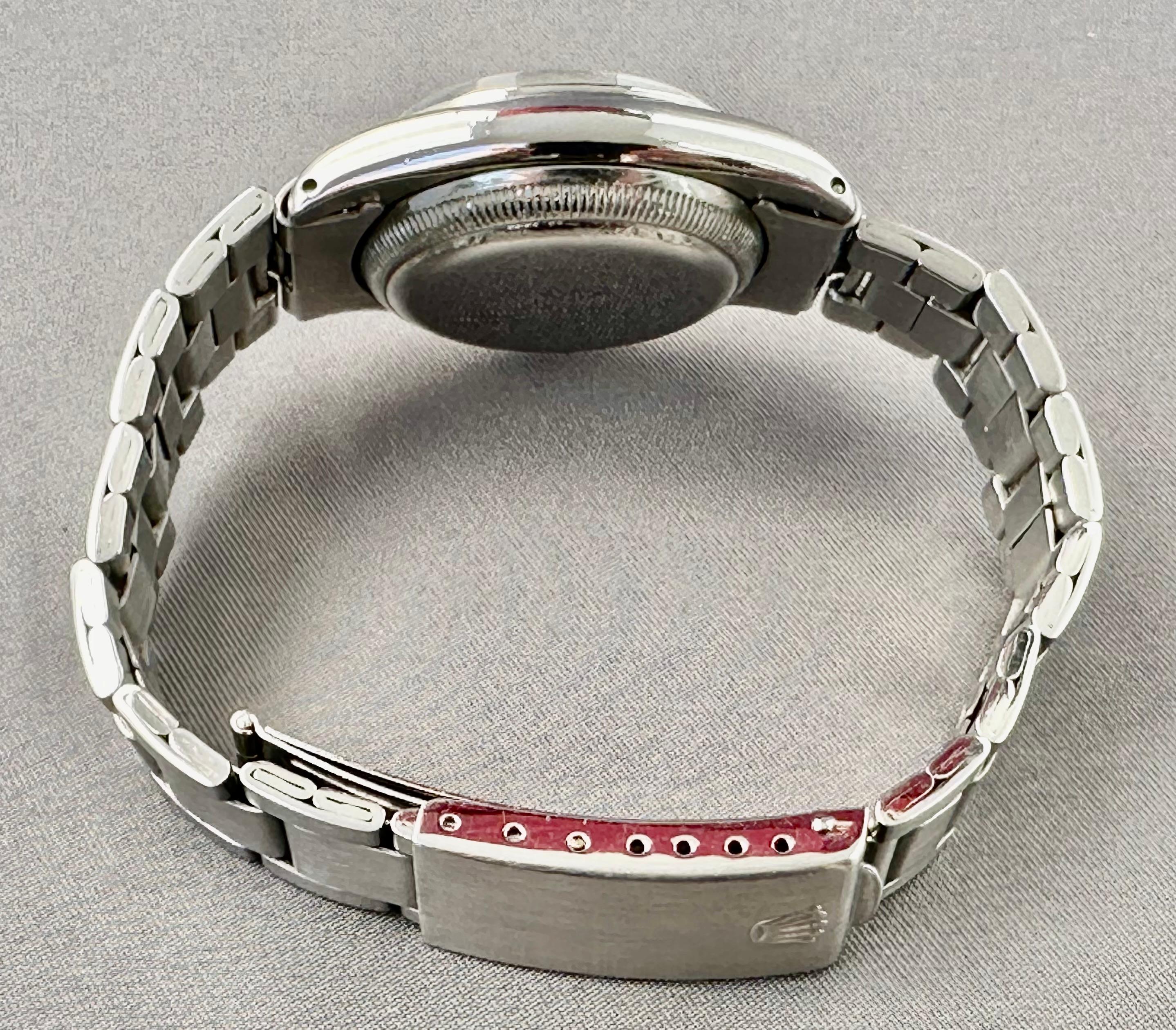 Rolex Oyster Perpetual Chronometer Bubble Back S.S., vers 1948 Bon état - En vente à Laguna Beach, CA