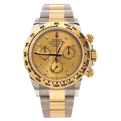 Rolex Oyster Perpetual Cosmograph Daytona Montre automatique en acier inoxydable 