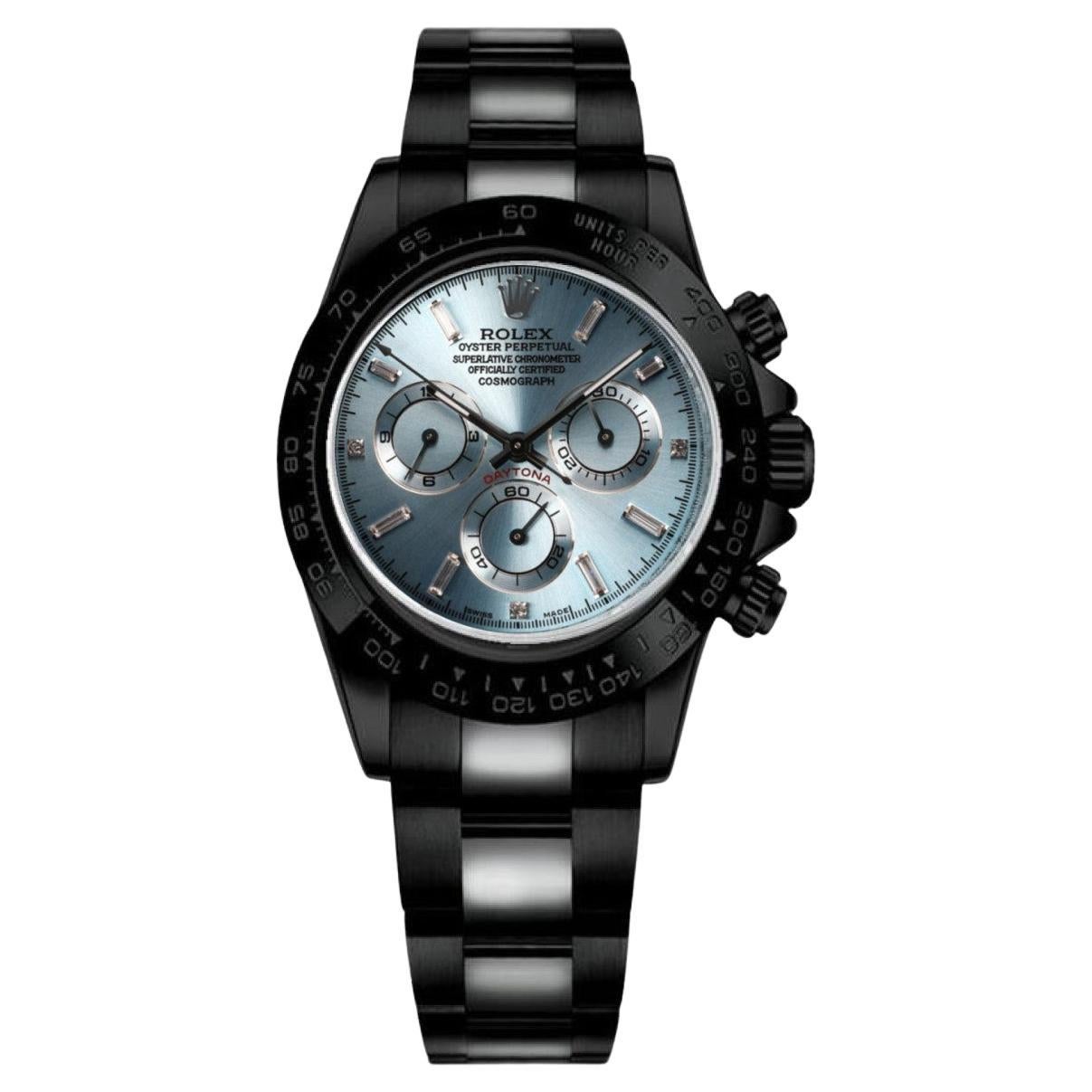 Rolex Oyster Perpetual Cosmograph Daytona Black PVD/DLC Coated Watch 116523  For Sale at 1stDibs