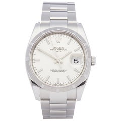 Rolex Oyster Perpetual Date 115210 Unisex Stainless Steel Watch