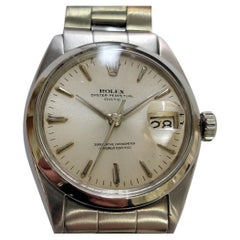 Rolex Oyster Perpetual Date 1500 34mm 1960s Mens Automatic All Original RA766