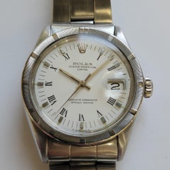 Rolex Oyster Perpetual Date 1500 34mm 1960s Mens Automatic All Original RA773