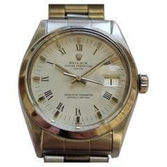 Rolex Oyster Perpetual Date 1500 34mm 1970s Mens Automatic All Original RA772