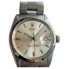 Rolex Oyster Perpetual Date 1500 35mm 1960s Mens Automatic All Original RA679 Vintage Rolex Oyster Perpetual Date 1500 35mm 1960s Mens Automatic All Original RA679