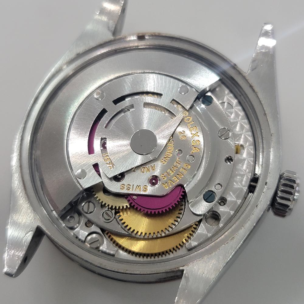 Rolex Oyster Perpetual Date 1500 35mm Mens Automatic 1970s All Original RA601 en vente 8