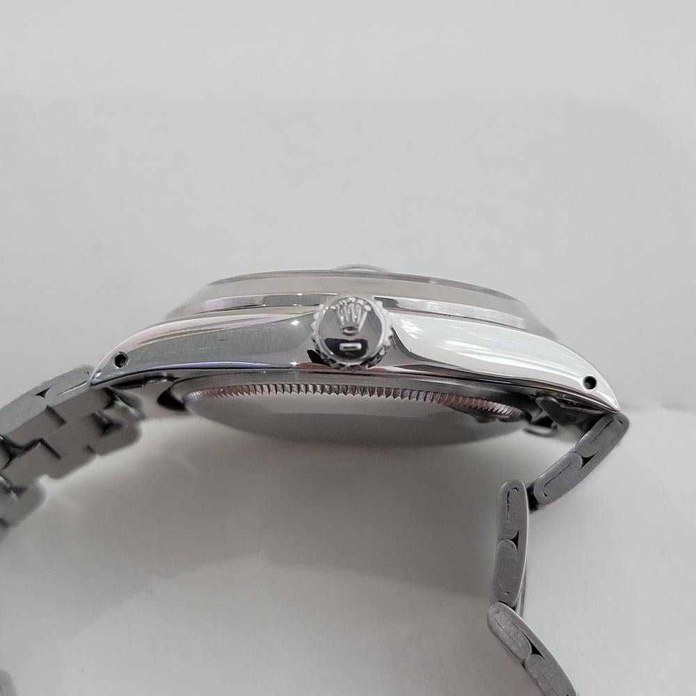 Rolex Oyster Perpetual Date 1500 35mm Mens Automatic 1970s All Original RA601 en vente 4