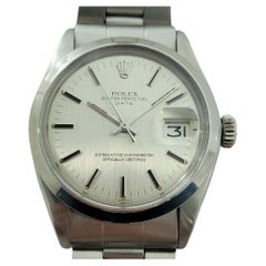 Rolex Oyster Perpetual Date 1500 35mm Mens Automatic 1970s All Original RA601