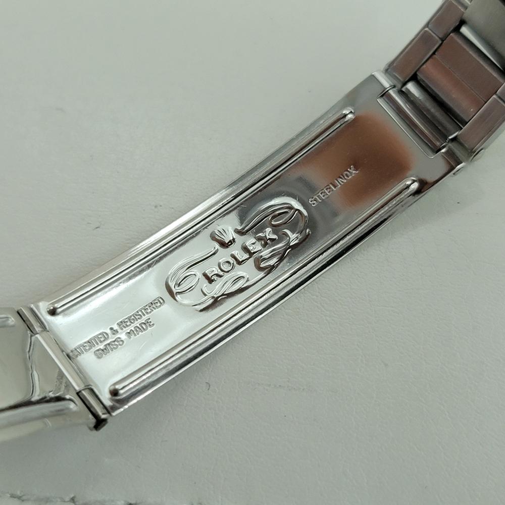 Rolex Oyster Perpetual Date 1500 35mm Mens Automatic 1970s All Original RA602 en vente 6
