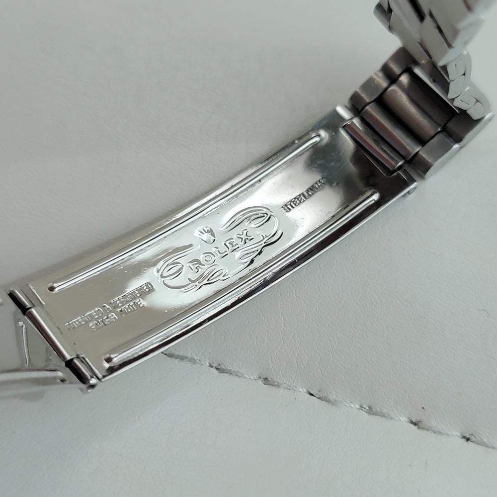 Rolex Oyster Perpetual Date 1500 35mm Herren Automatik 1970er Jahre Alle Original RA602 im Angebot 7
