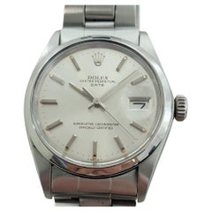 Rolex Oyster Perpetual Date 1500 35mm Mens Automatic 1970s All Original RA602